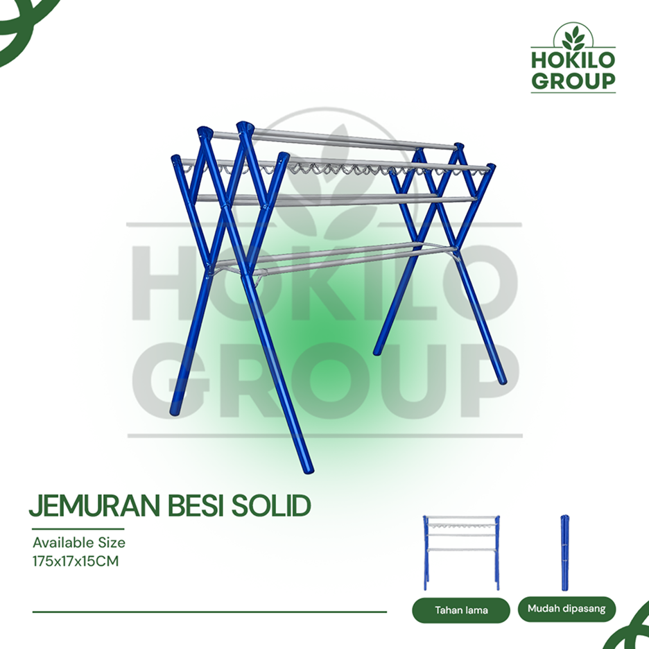 Jemuran Besi Solid