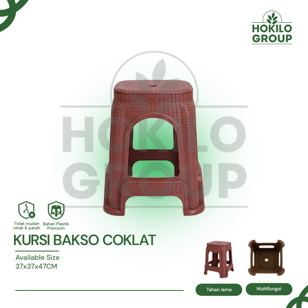 Kursi Bakso Coklat