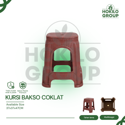 KU1 Kursi Bakso Coklat
