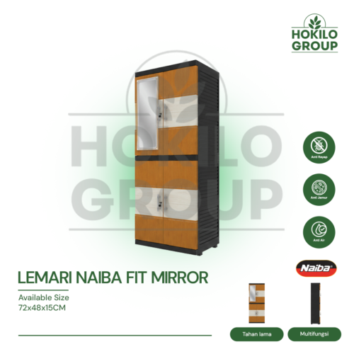 Lemari Naiba Fit Mirror