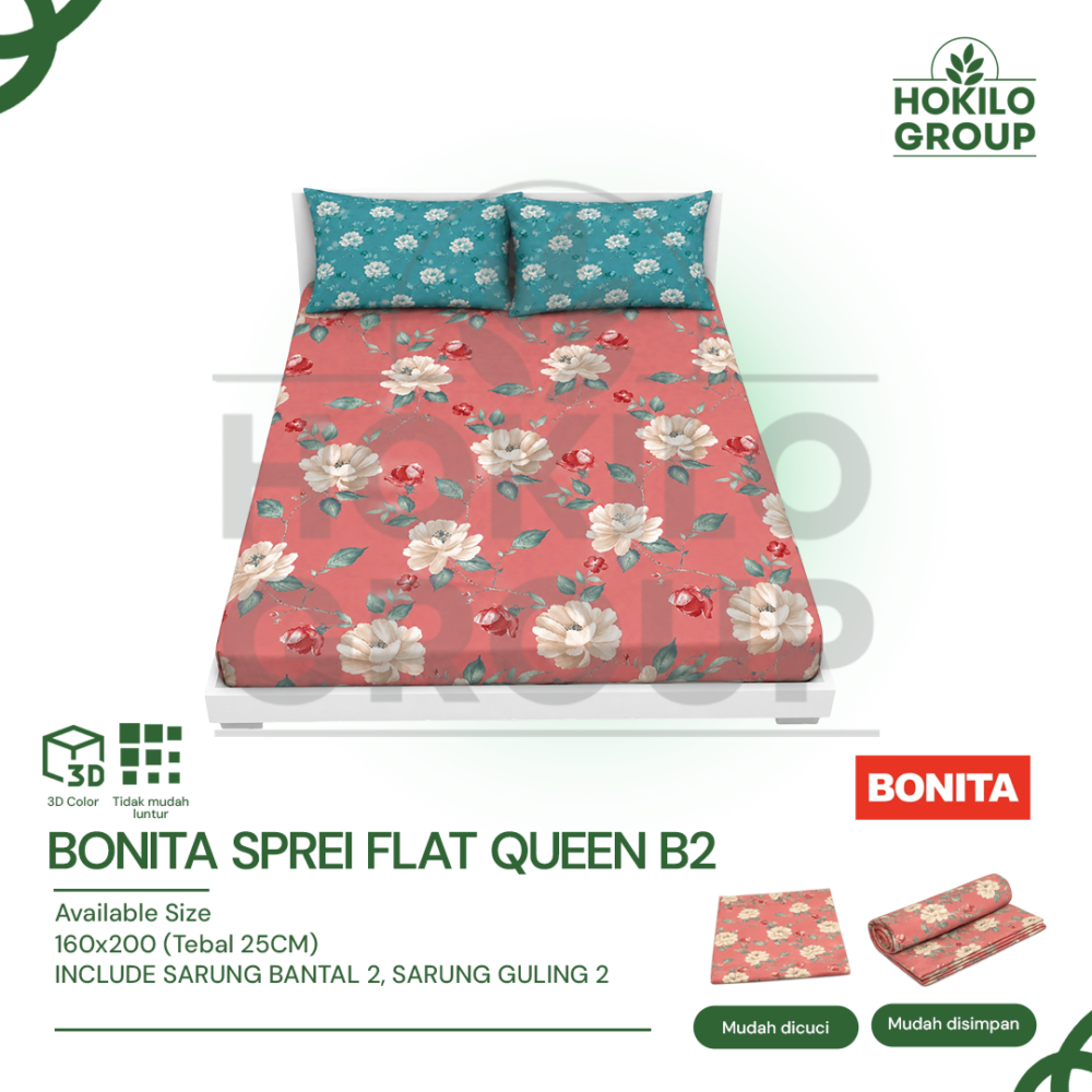 Bonita Sprei Flat Queen B2