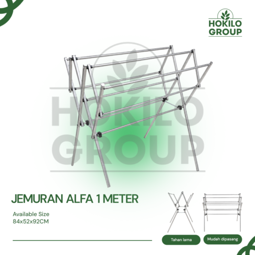 Jemuran Alfa 1 Meter