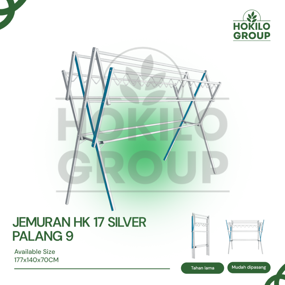 Jemuran HK 17 Silver Palang 9