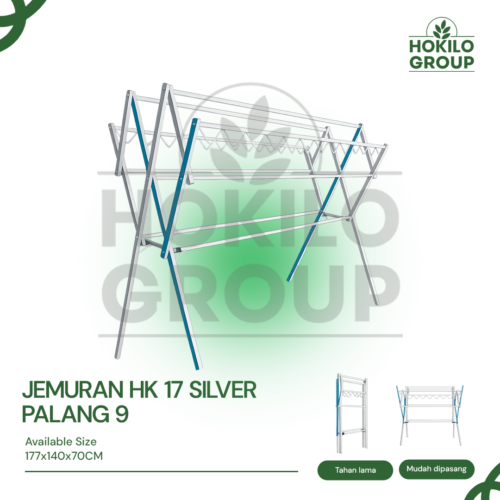 Jemuran HK 17 Silver Palang 9